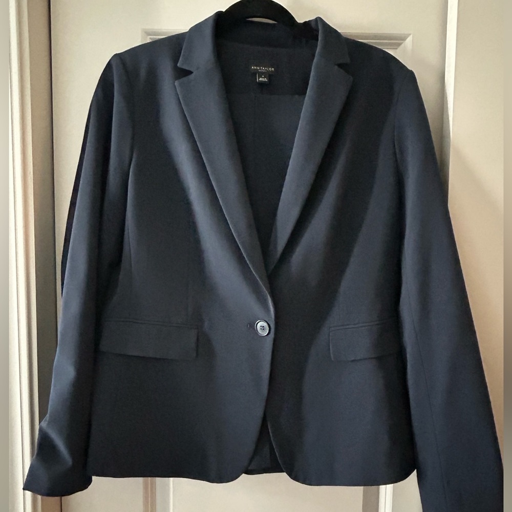 Blue Ann Taylor Suit